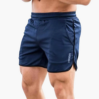 Schnelltrocknende Badeshorts - Herren Schwimmshorts mit Stretch – Dunkelblau
