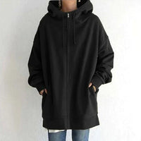 Thelma - Sweatshirts in Übergröße – Schwarz