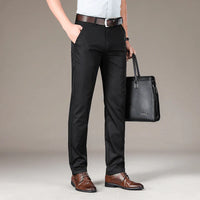 50% Rabatt - MasonPro - High Stretch Herren-Klassik-Hose - Begrenztes Angebot – Schwarz