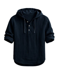 ANGEL | Luxus-Kapuzenshirt – Schwarz