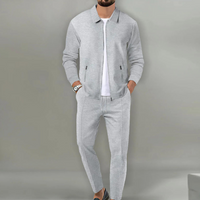 ALOIS - LEICHTE JACKE UND SCHMALE HOSE – Grau
