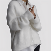 Lavena - Bequemer und wärmender Pullover – Weiß