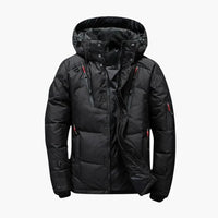 Elias | Hochwiderstandsfähige Daunenjacke – Schwarz