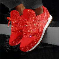 Ross - Trendige Schnürsneaker – Rot