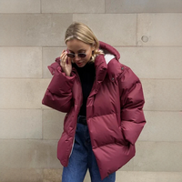 Marzia - Stilvolle und angenehme Jacke – Bordeaux