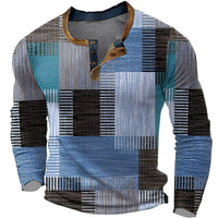 Nico - Komfortabler Herrenpullover – Blau