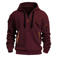 Paxton - Bequeme Kapuzenjacke – Rot