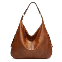 Aryana - Große Handtasche für Damen – Braun A