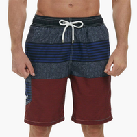 Schnelltrocknende Shorts - Herren Badeshorts mit Stretch – Braun