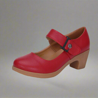 Klara | Bequeme Schuhe für sensible Füße – Rot