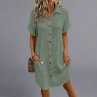 Harnwina | Sommerliches Maxikleid mit Wohlfühlfaktor – Grün