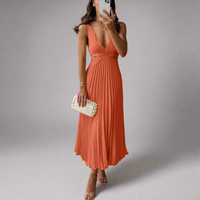 Raffaela | Premium Dreamy Maxi Dress für besondere Anlässe – Orange
