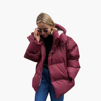 Lisa | Pufferjacke für Damen – Rot