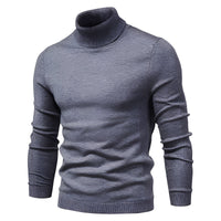Harvey - Eleganter Rollkragenpullover – Grau