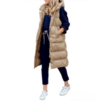 Isabella | Langer Körperwärmer – Khaki