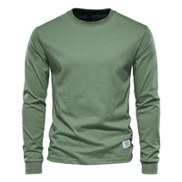 Wynne - Bequemes Langarmshirt – Grün