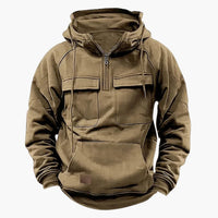 Julian | Premium Taktische Hoodie – Khaki