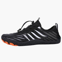 Unisex Barfuß schuhe mit elastischem Verschluss für Outdoor-Aktivitäten – Schwarz 1