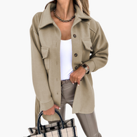 Melina | Schicke und elegante Jacke – Khaki
