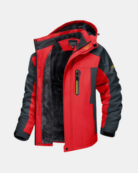 Xaver® | Ettore Wind- und Regenjacke – Rot