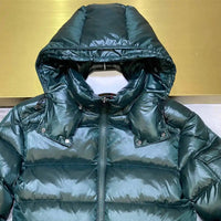 Ushir | Warme Herren-Pufferjacke für den Winter – Grün