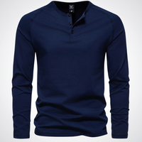 Royal | Exklusive HENLEY Shirt – Marine
