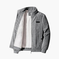 Hugo | Retro Cordjacke – Grau