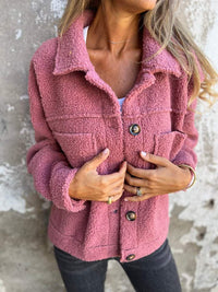 REESE – Exklusiver Herbst- und Wintermantel – Rosa