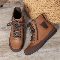 Damenstiefel Mit Reißverschluss | Schnürstiefel – Braun