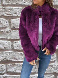 WINOLA - PREMIUM-SYNTHETIKJACKE – Lila