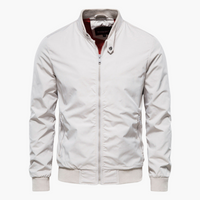 Winddichte Freizeitjacke für Herren – Weiß