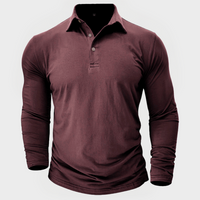 Loreno™ | Polo aus hochwertiger Baumwolle, frisch und bequem – Bordeaux