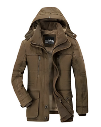 Dietmar® | Winterjacke mit Füllung – Braun