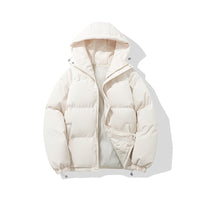 Felisha - Bequeme Kapuzenjacke – Weiß