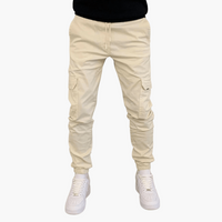 Adrian | Cargo-Jogginghose – Beige