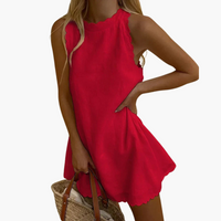 Marie | Stilvolles Kleid – Rot