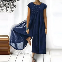 Wilhelmina | Eleganter Jumpsuit – Blau
