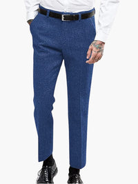 Leon | Herren Vintage-Hose – Blau