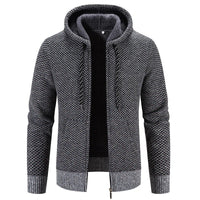 Alarik - Strickjacke für Männer – Grau