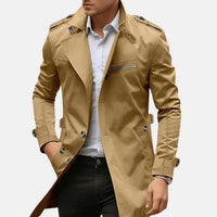 Carlito™ | Eleganter und bequemer Mantel – Khaki