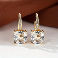 Sabine - Farbenspiel-Creolen – Diamant