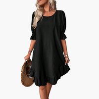 Melina | Stilvolles Kleid – Schwarz