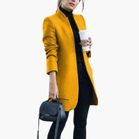 Trenchcoat im Casual Stil für Damen – Gelb