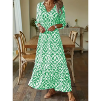 Aderyn | Damen Maxi Kleid – Grün