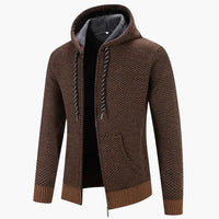 Niklas | Kapuzenpullover Premium – Braun