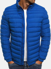 Daunenjacke Herren Leicht | Steppjacke Modern – Blau