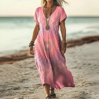 Laura™ | Vintage-Kleid mit Farbverlauf – Mehrfarbig 1