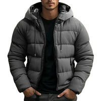 Theon | Warm Winterjacke für Männer – Grau