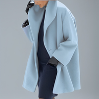 Natalia - Schicke und gemütliche Jacke – Hellblau