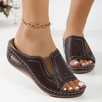 Quinn | Fußgewölbestütze Leicht Sandalen – Braun